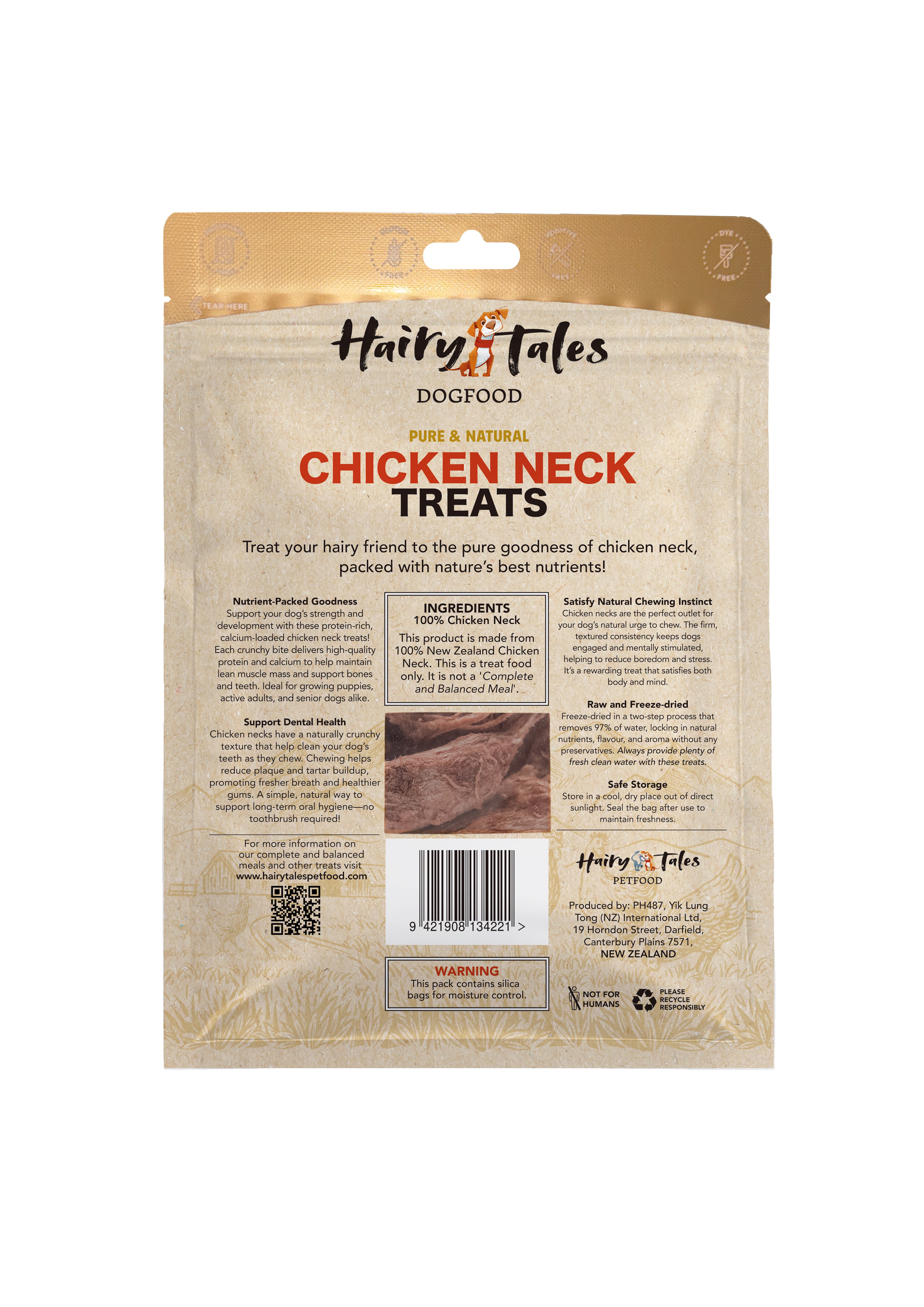 Freeze-Dried Chicken Neck