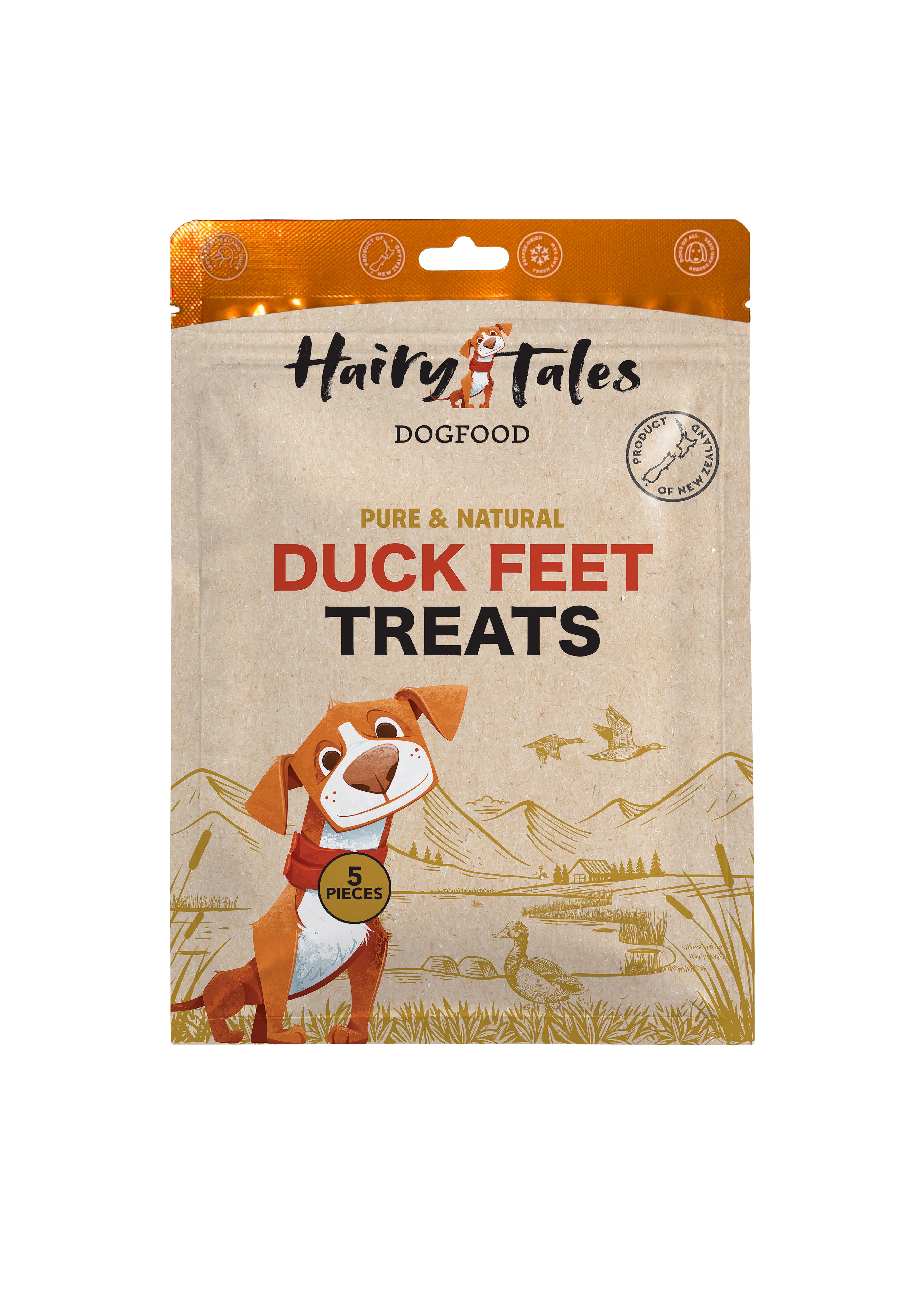 Freeze-Dried Duck Feet